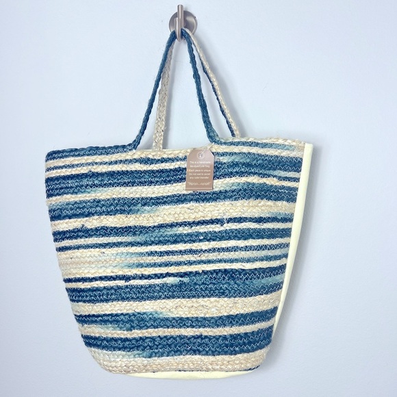 Handbags - NWT HOT TOTE Bag for Women Large Straw Jute Beach Bag